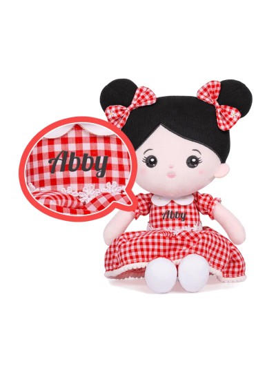 Abby cuddle doll with black...