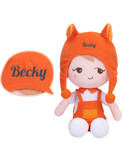 Becky knuffelpop vosje