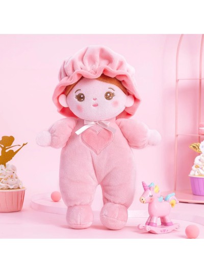 Abby mini knuffelpop roze