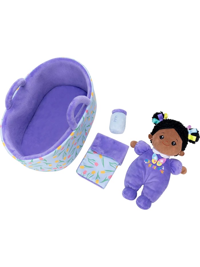 copy of Nevaeh mini cuddle doll gift set purple