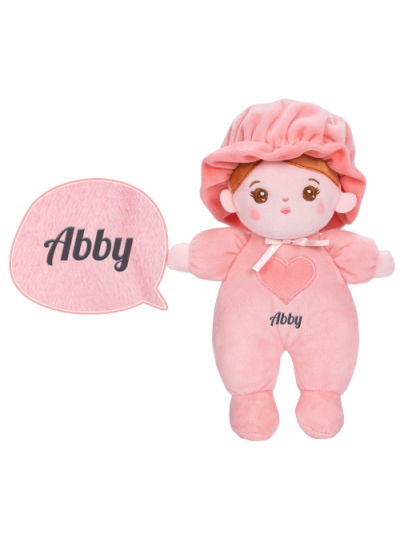 Abby Mini Kuschelpuppe Rosa