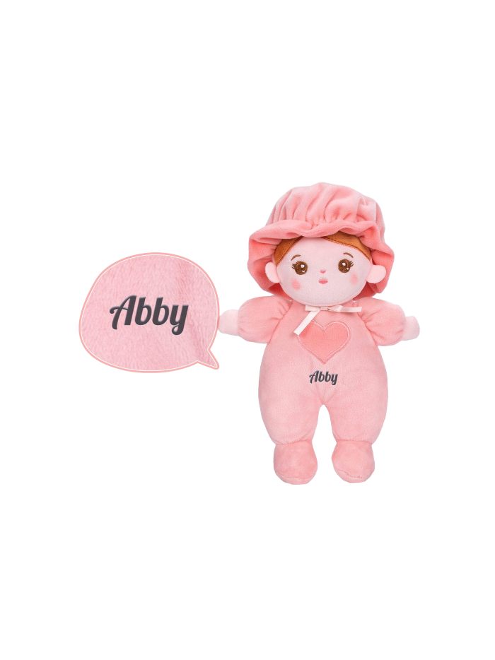 Abby Mini Kuschelpuppe Rosa