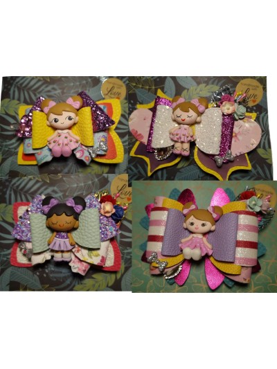 Handcrafted Hair Clips -...