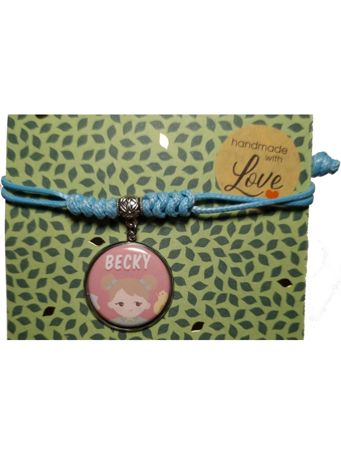 Handgemaakte Armbanden medaillon - Ontdek de Magie van Becky, Iris, Hanna en Abby!