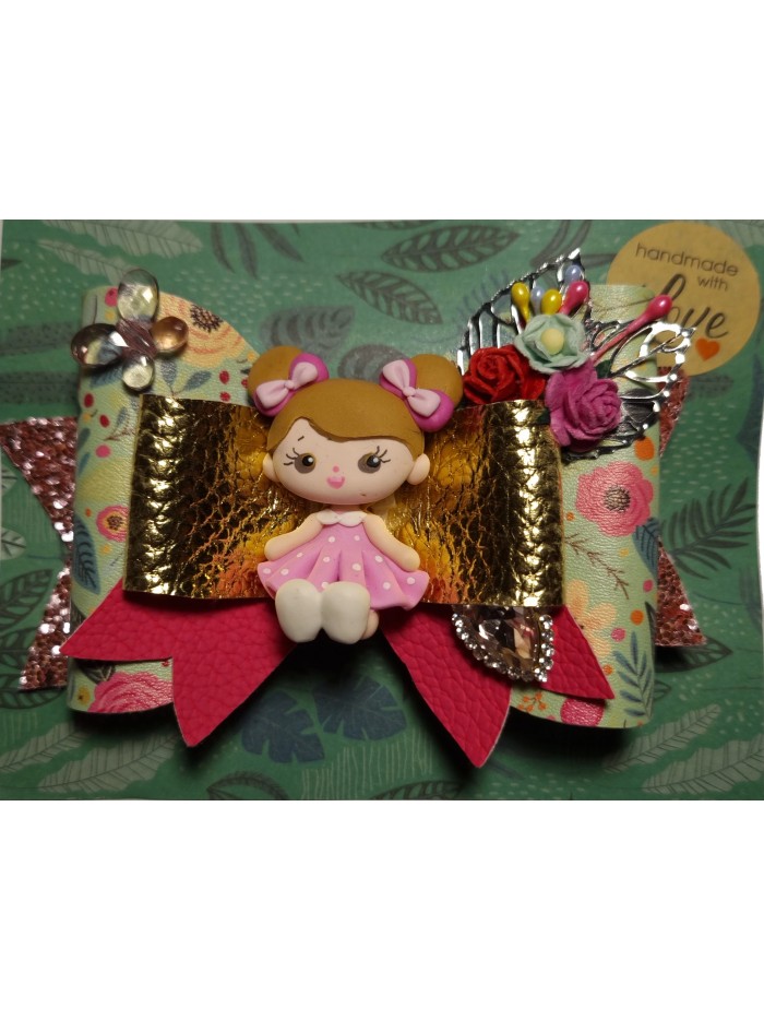 Handcrafted Hair Clips Large - Add a Touch of Fun with Becky, Iris, Hanna, and Abby!